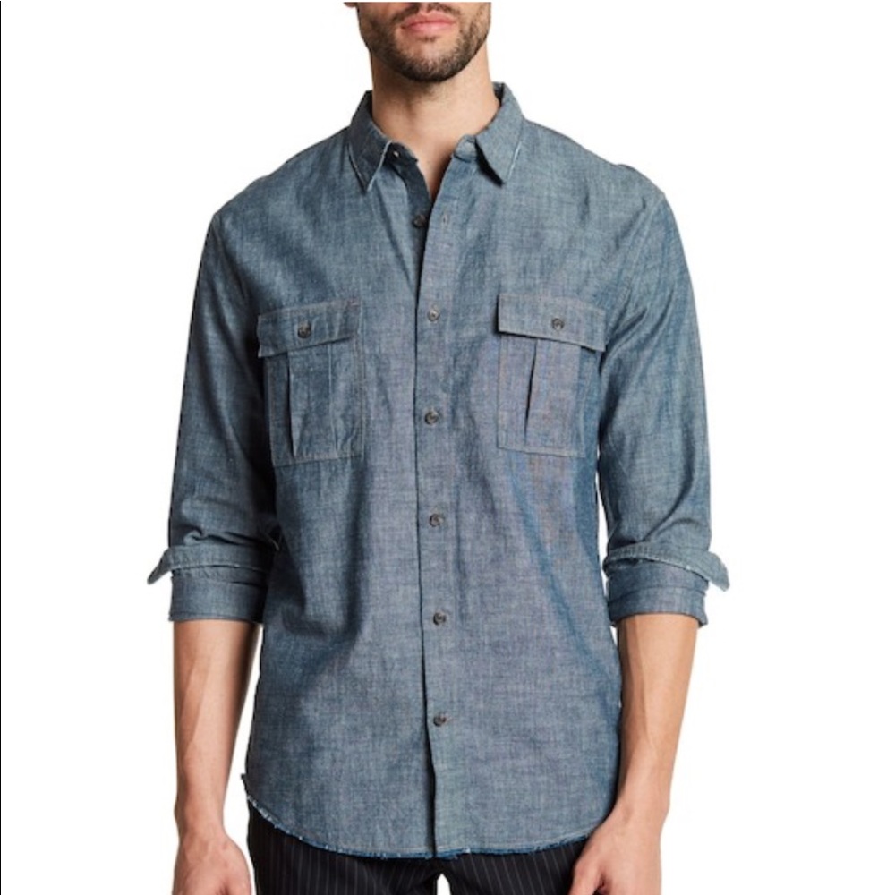 Vince rinse-wash shirt